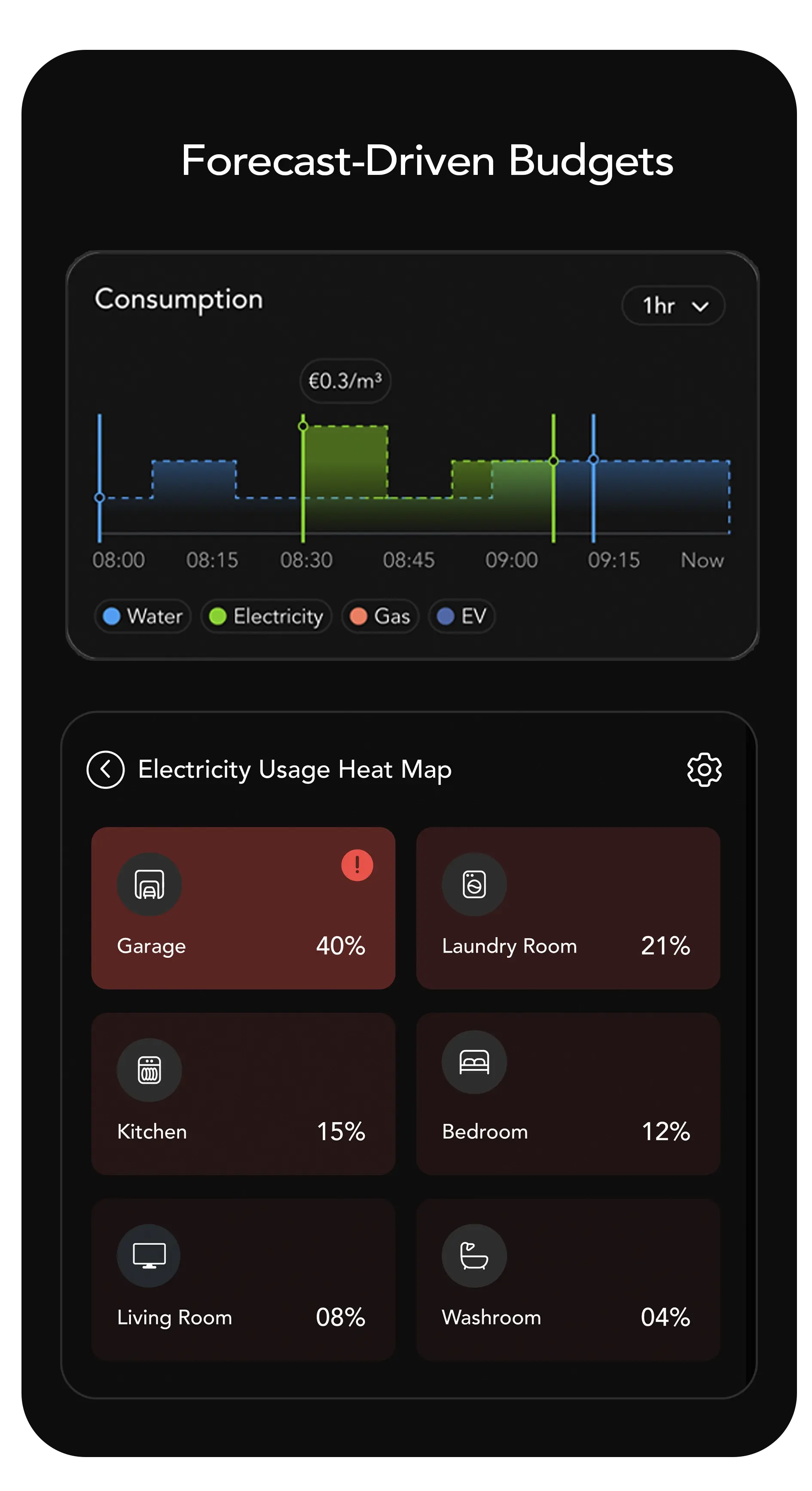 Forecast-Driven Budgets and Heat Map